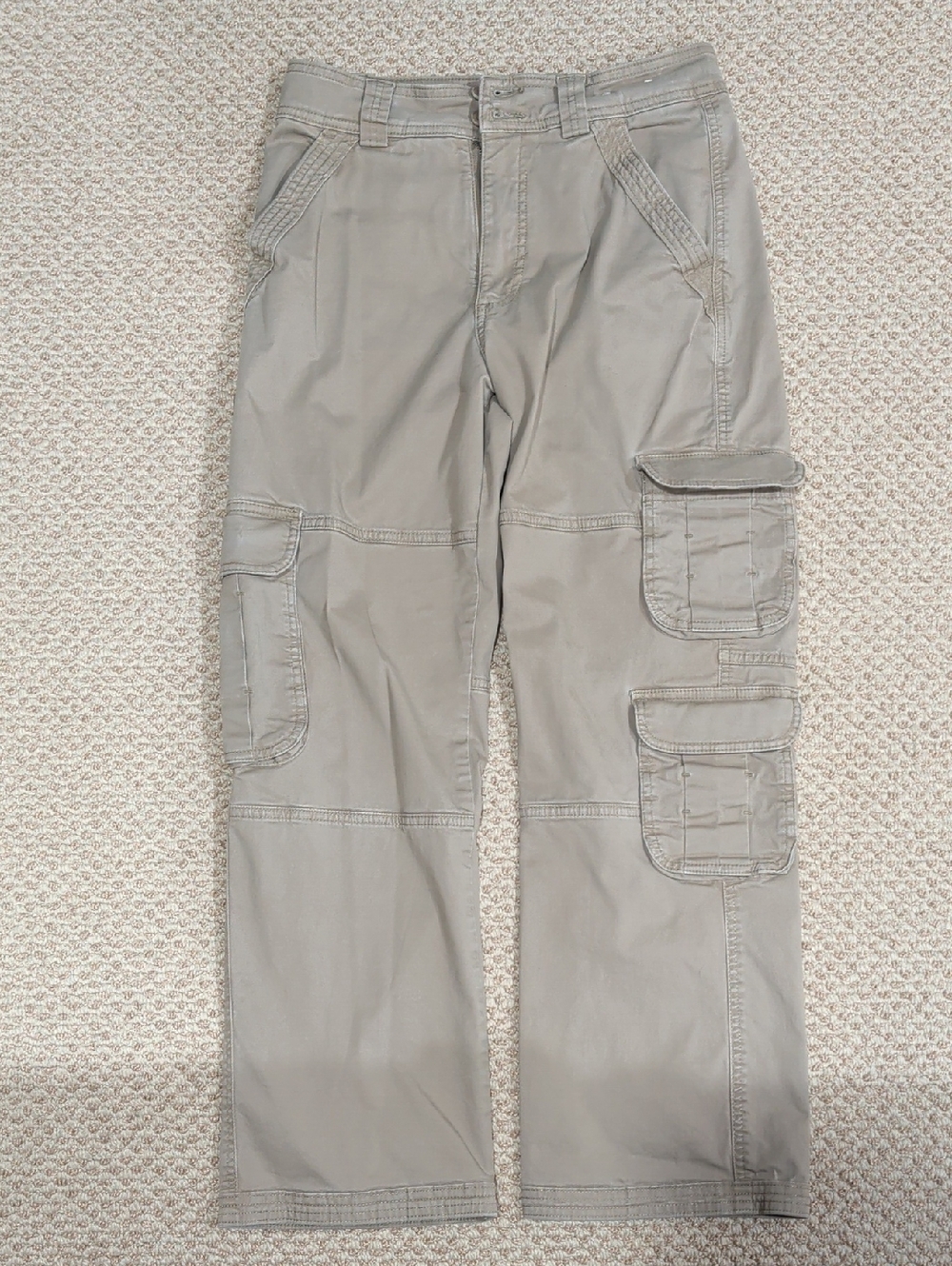 Women's Khaki Cargo Pants